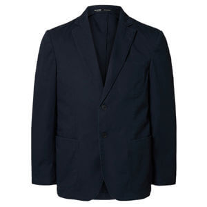 SELECTED HOMME Washed Cotton Blazer